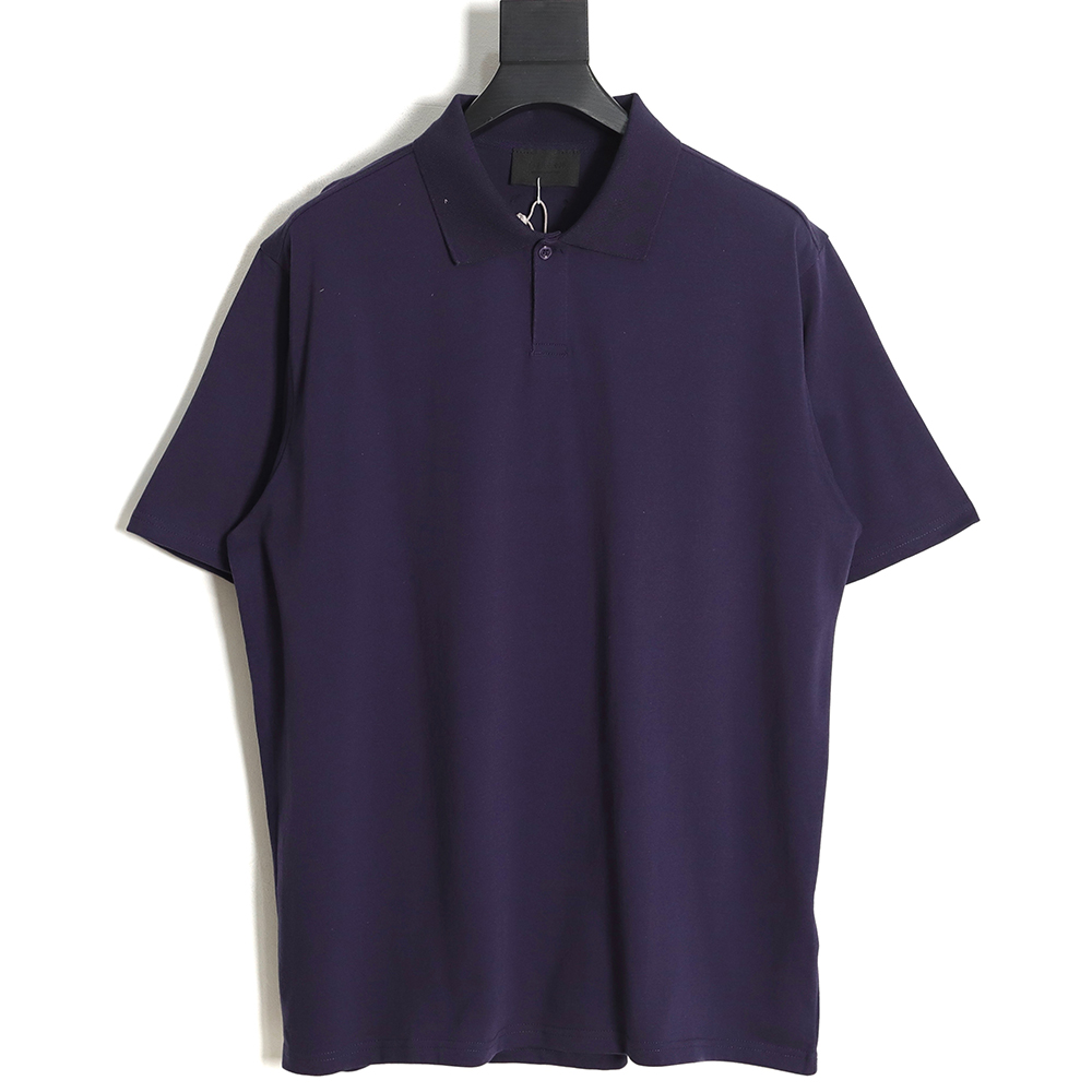 Fear of God FOG main line No. 7 flocking letter short-sleeved Polo shirt TSK1