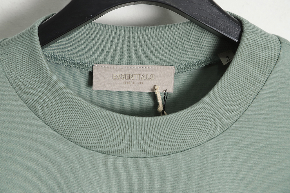 Fear of God FOG essential double line silicone small letter short-sleeved T-shirt