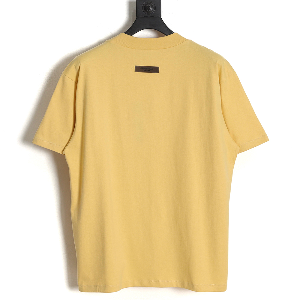 Fear of God FOG essential double line silicone small letter short-sleeved T-shirt TSK1