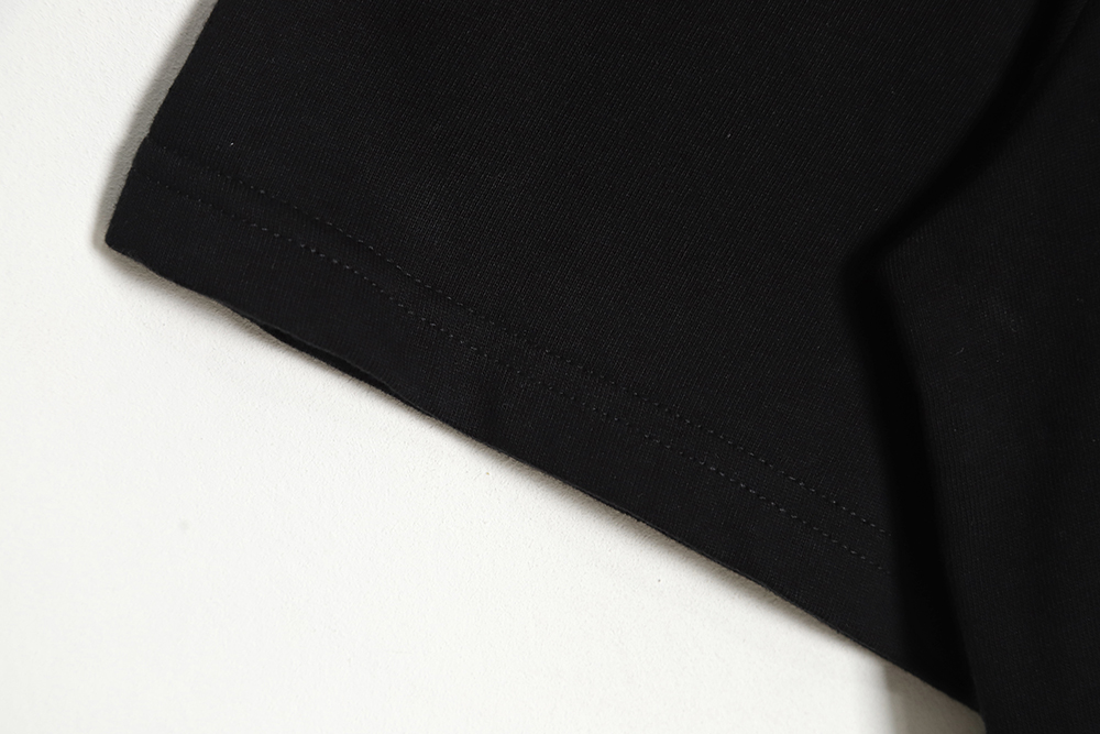 Fear of God FOG main line No. 7 flocking letter short-sleeved Polo shirt TSK2