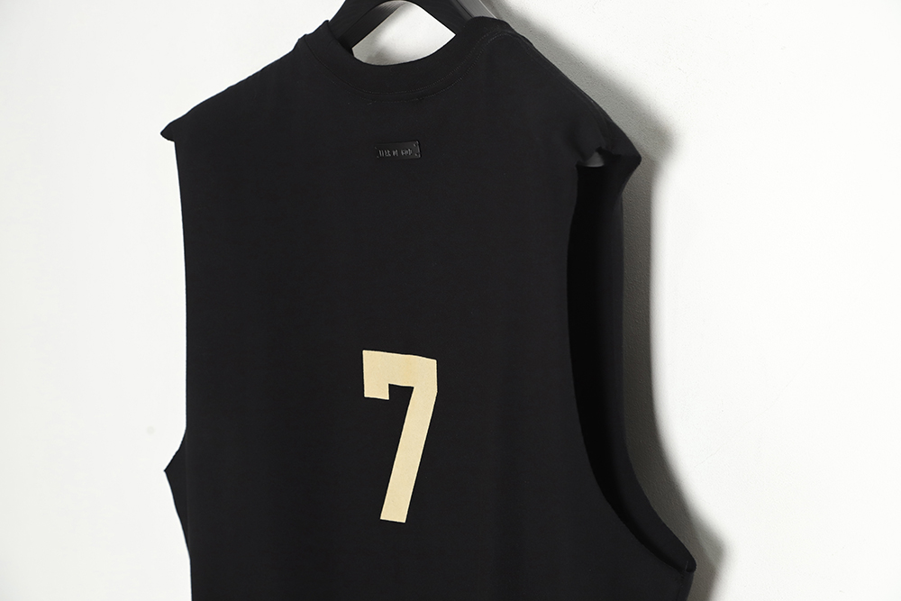 Fear of God FOG Mainline No. 7 Flocked Letter Vest TSK2