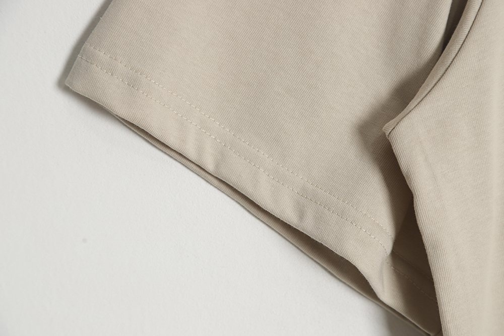 Fear of God FOG Main Line No. 7 Flocked Letter Short Sleeve Polo Shirt