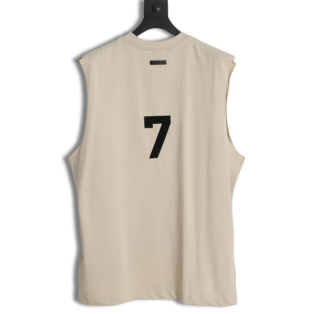 Fear of God FOG Mainline Size 7 Flocked Letter Vest