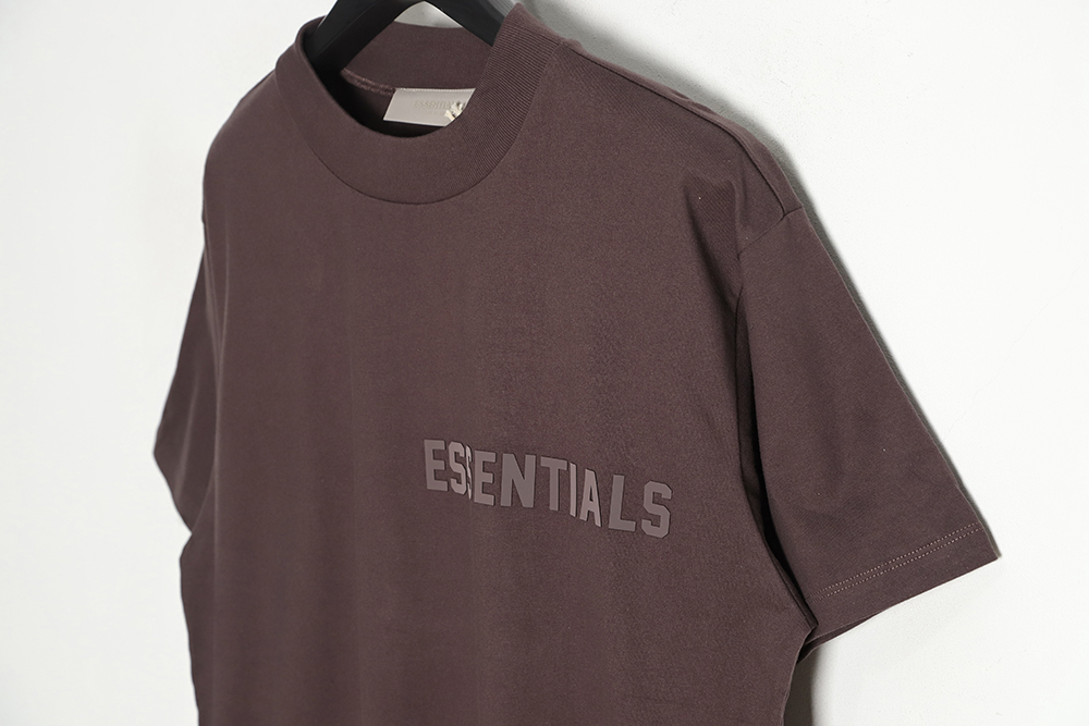Fear of God FOG essential double line silicone small letter short-sleeved T-shirt TSK4