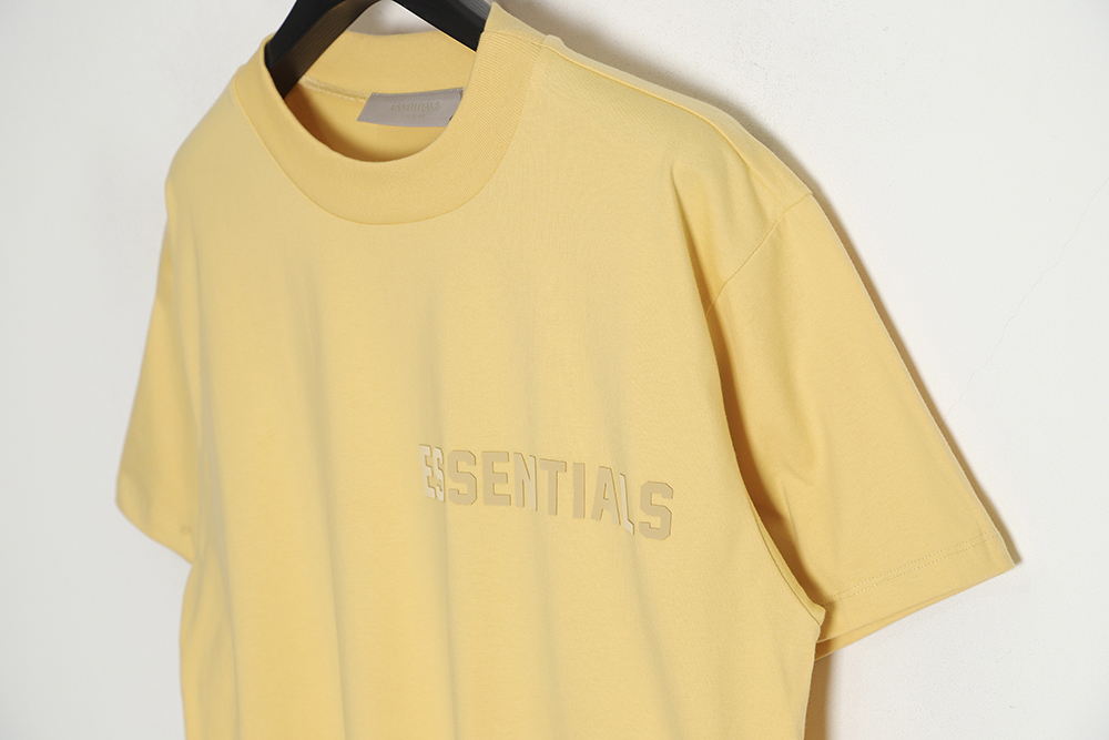 Fear of God FOG essential double line silicone small letter short-sleeved T-shirt TSK1
