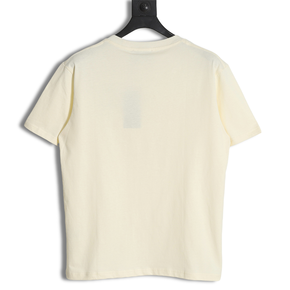 Gucci x Adidas Adidas joint 23SS clover embroidery short-sleeved T-shirt