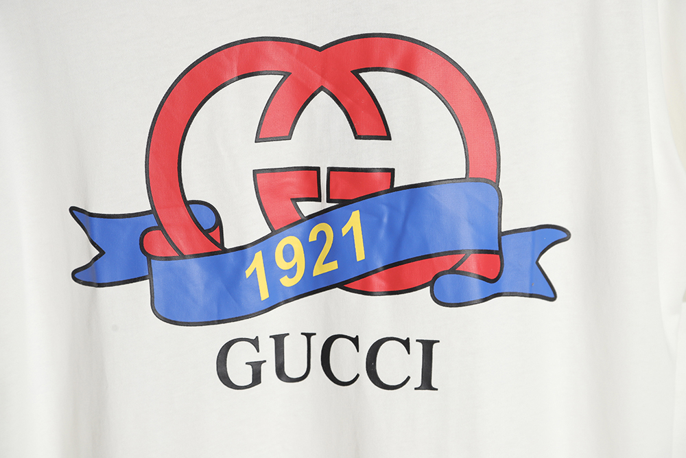 Gucci 23SS1921 letter logo short-sleeved T-shirt