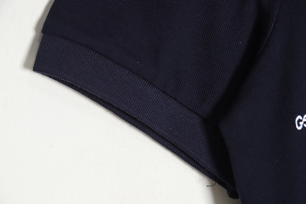 GUCCI colorful logo embroidery POLO shirt