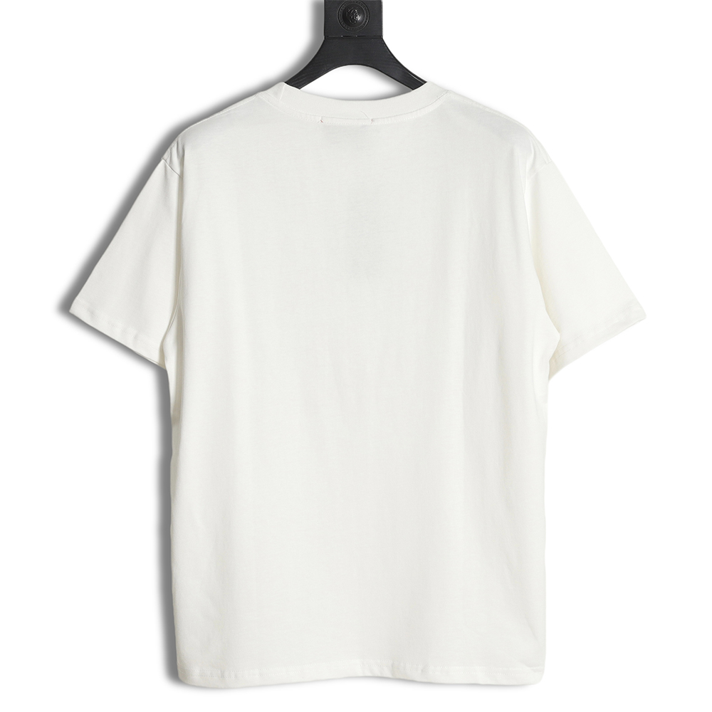 GUCCI 23SS green double g printed short-sleeved T-shirt