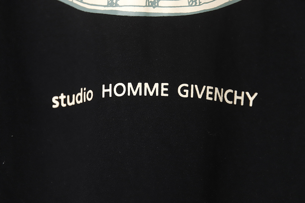Givenchy GVC 23AW Neptune print short-sleeved T-shirt TSK1
