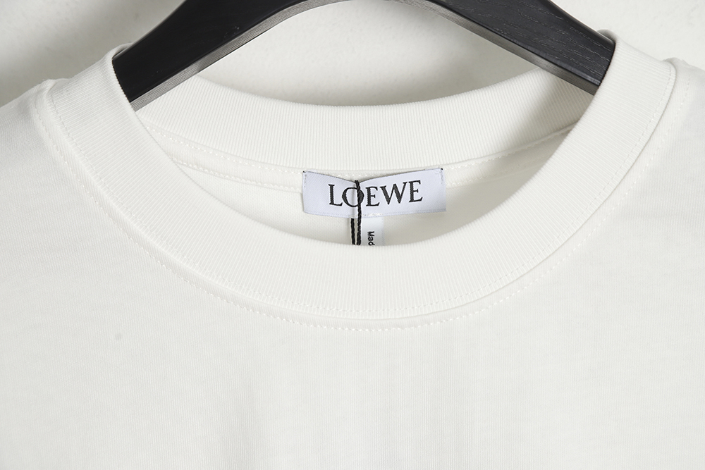 LOEWE Howl's Moving Castle White Ink Heat Press Short Sleeve