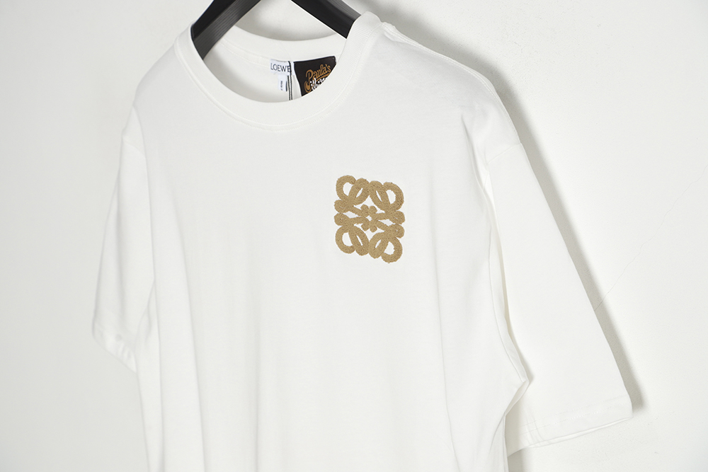 LOEWE four-leaf clover three-dimensional toothbrush embroidered short sleeves