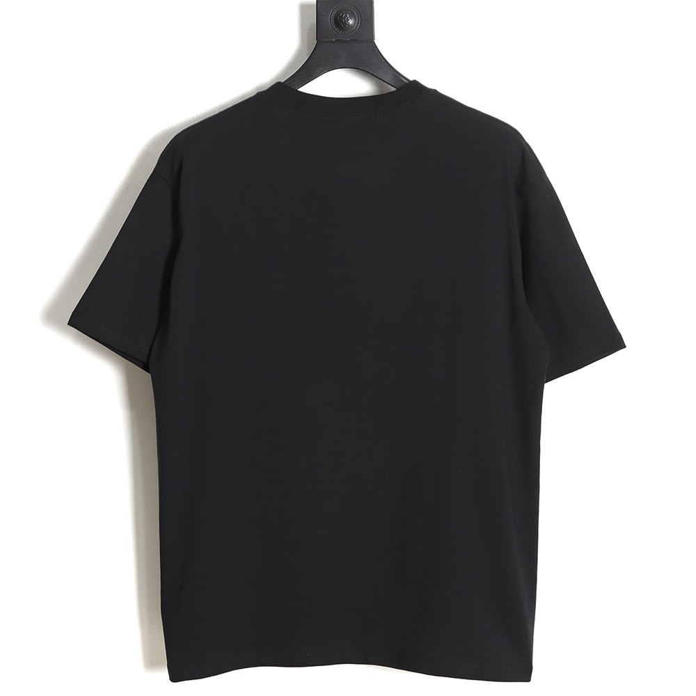 LOEWE 23SS rainbow letter print short-sleeved T-shirt TSK1