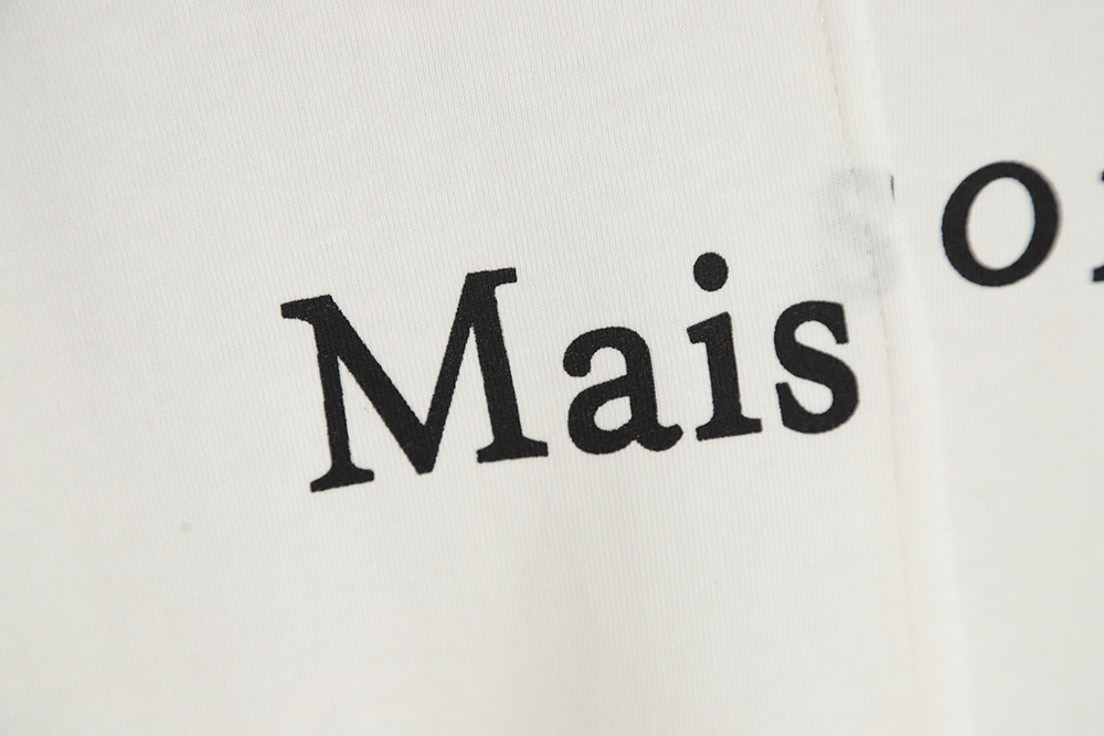 Margiela irregular patchwork short-sleeved T-shirt