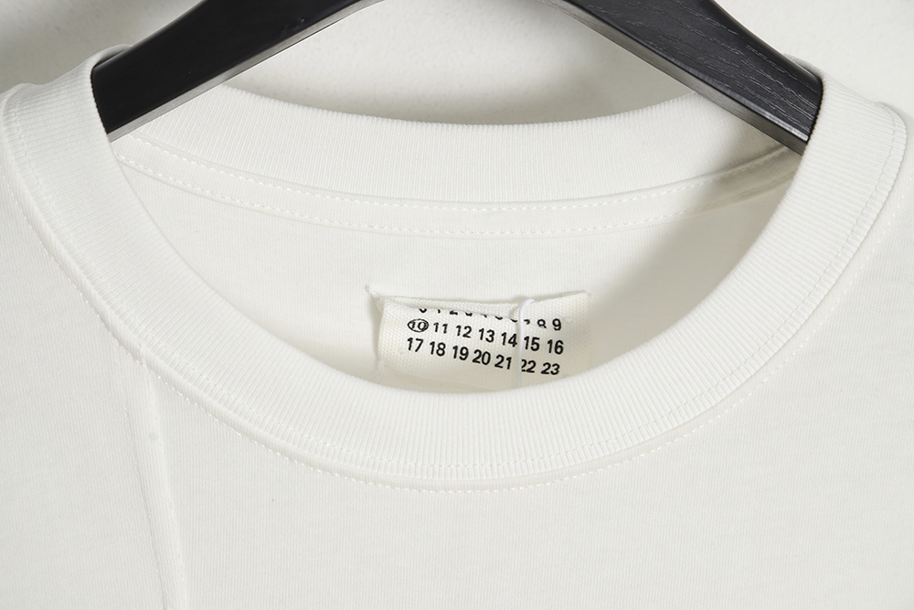 Margiela irregular patchwork short-sleeved T-shirt