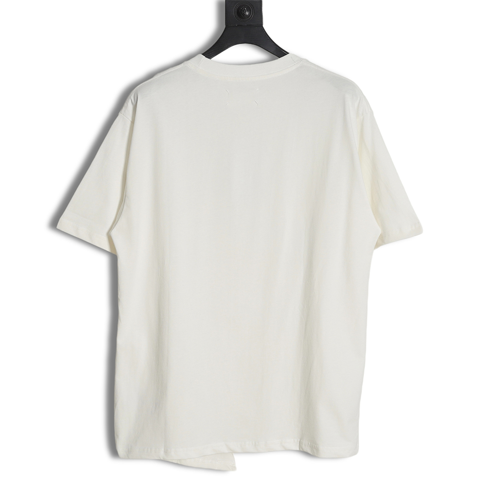 Margiela irregular patchwork short-sleeved T-shirt