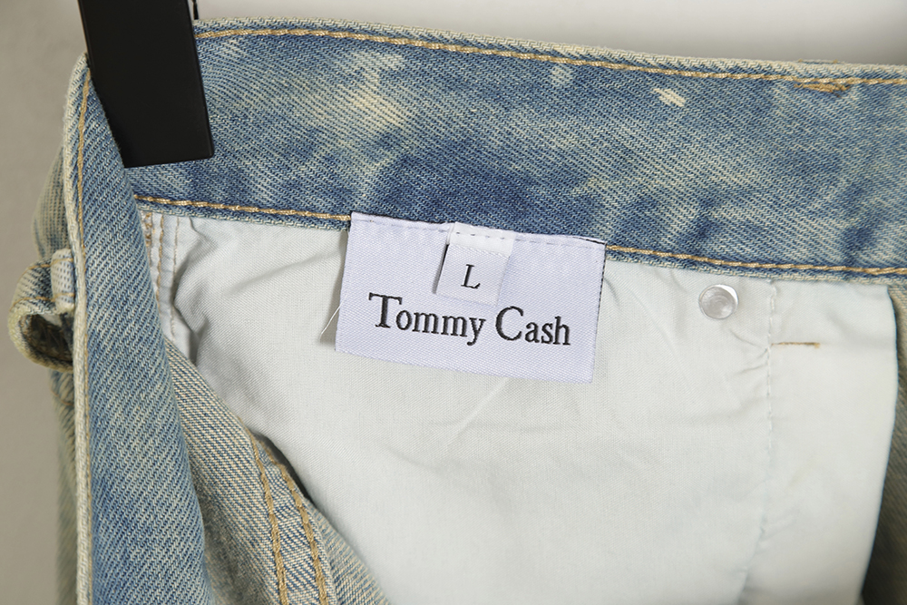 MARGIELA Distressed fanny pack jeans