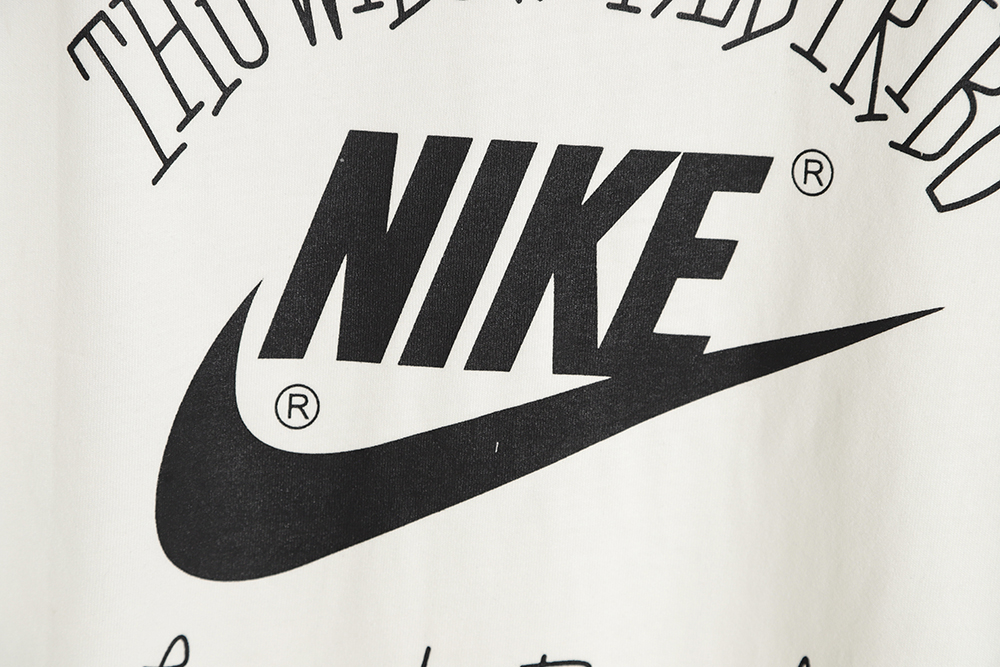 NikeStussy Nike Stussy joint letter logo print short-sleeved T-shirt