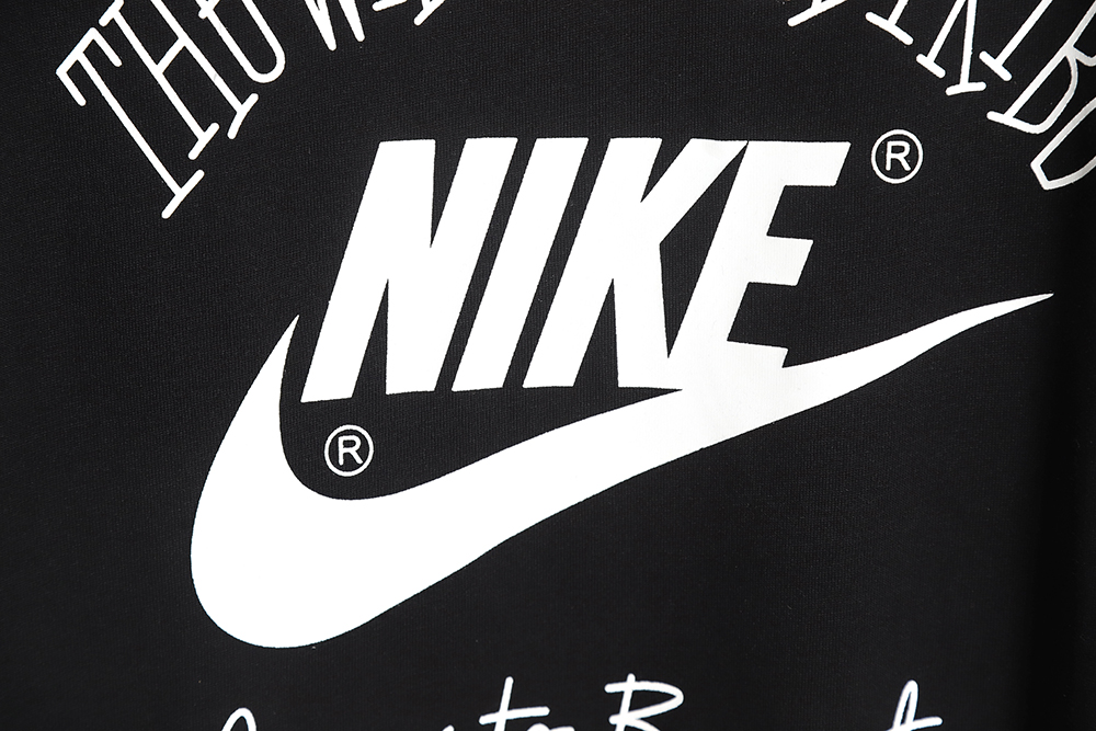 NikeStussy Nike Stussy joint letter logo print short-sleeved T-shirt TSK1