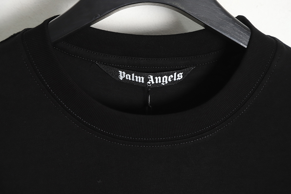 PALM ANGELS Palm Angel PA broken tail shark print short sleeve TSK1