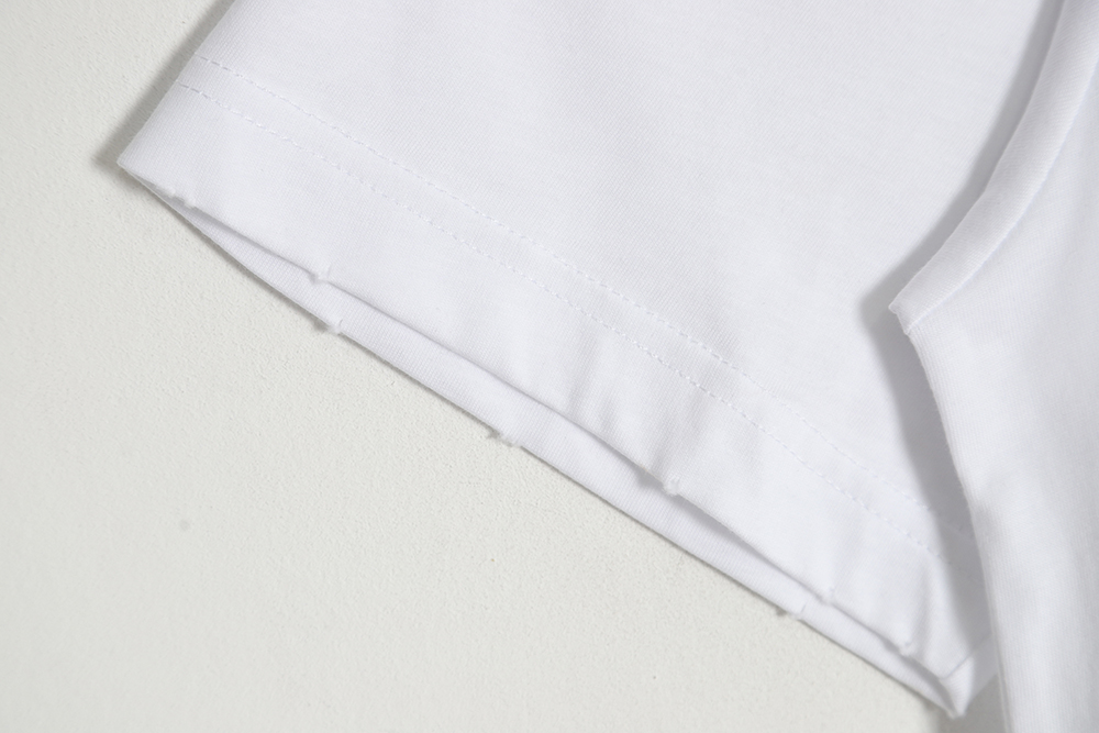 Prada 23SS Appliqué Short Sleeve T-Shirt