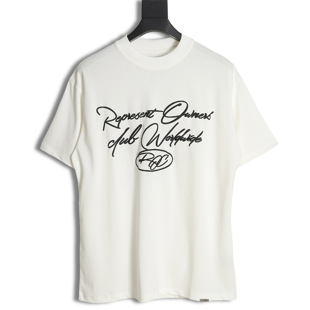 Represent 23SS Letter R Print Short Sleeve T-Shirt