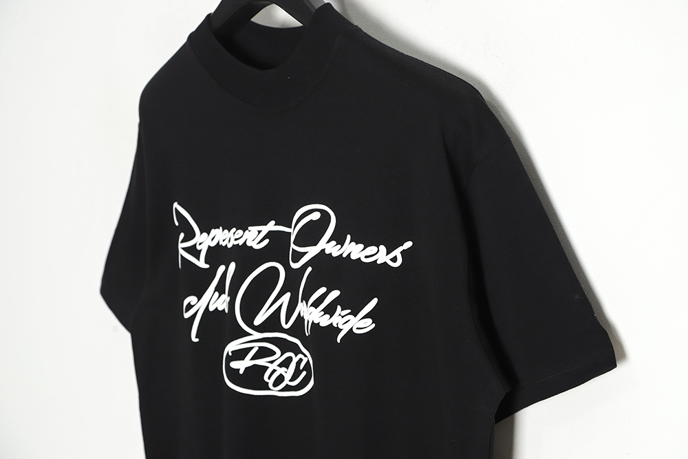 Represent 23SS letter R printed short-sleeved T-shirt TSK1