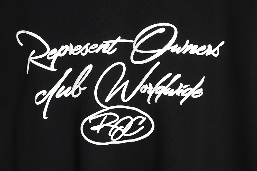 Represent 23SS letter R printed short-sleeved T-shirt TSK1