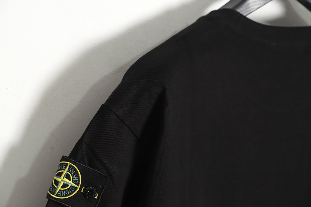 Stone Island Classic Arm Logo Crewneck T-Shirt TSK1