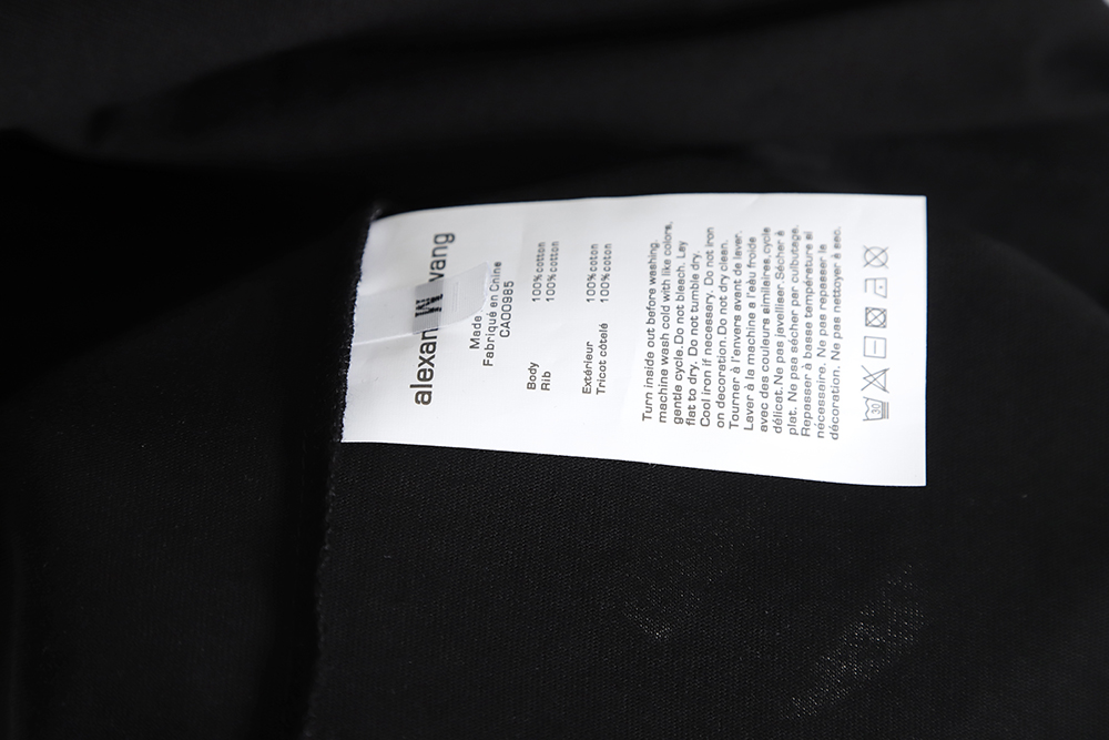 Alexander Wang Alexander Wang New York print short-sleeved T-shirt TSK1