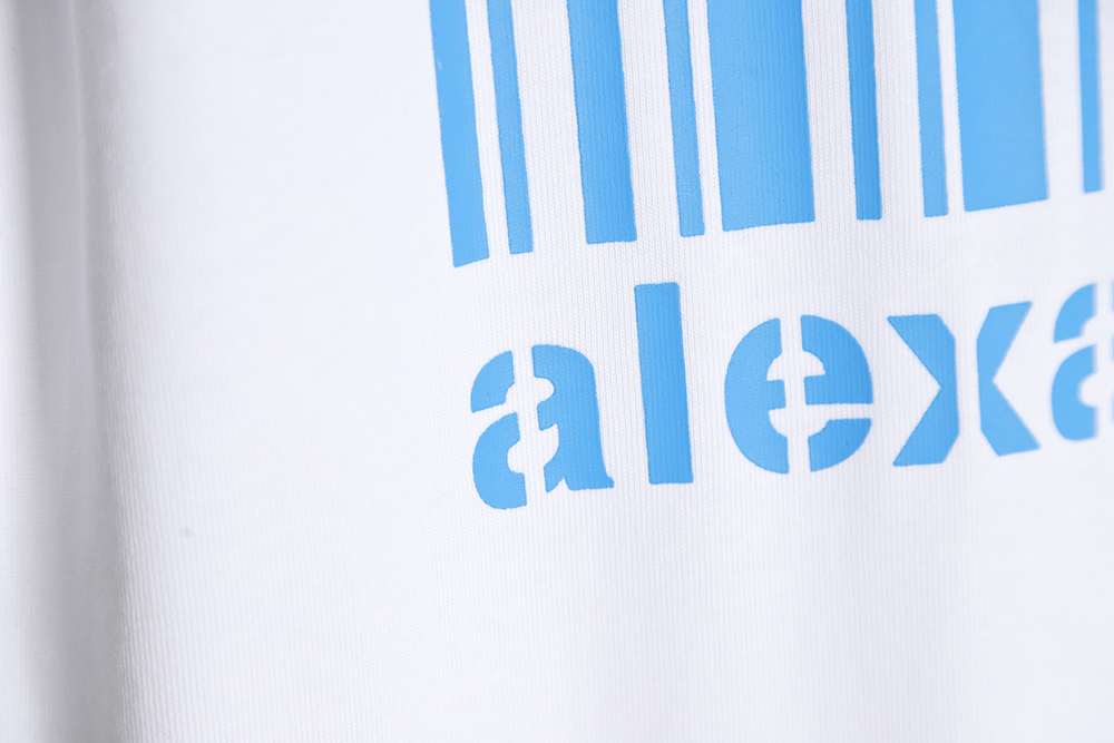 Alexander Wang Alexander Wang QR code logo print short-sleeved T-shirt