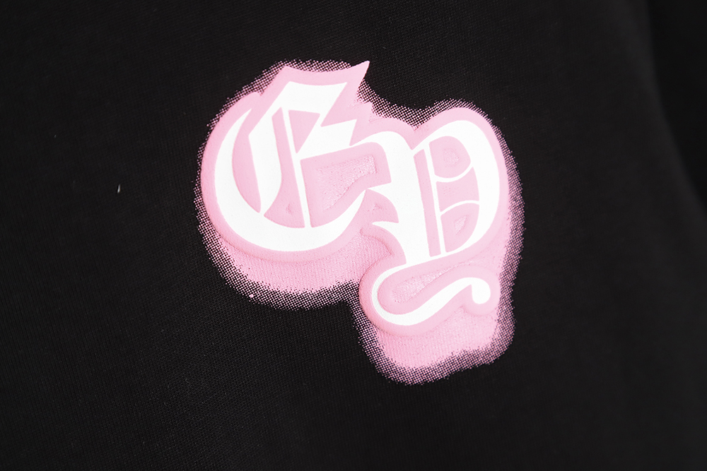 Chrome Hearts Cro Heart 23SS foam love print short-sleeved T-shirt TSK1
