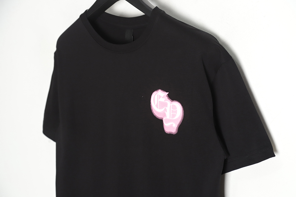 Chrome Hearts Cro Heart 23SS foam love print short-sleeved T-shirt TSK1