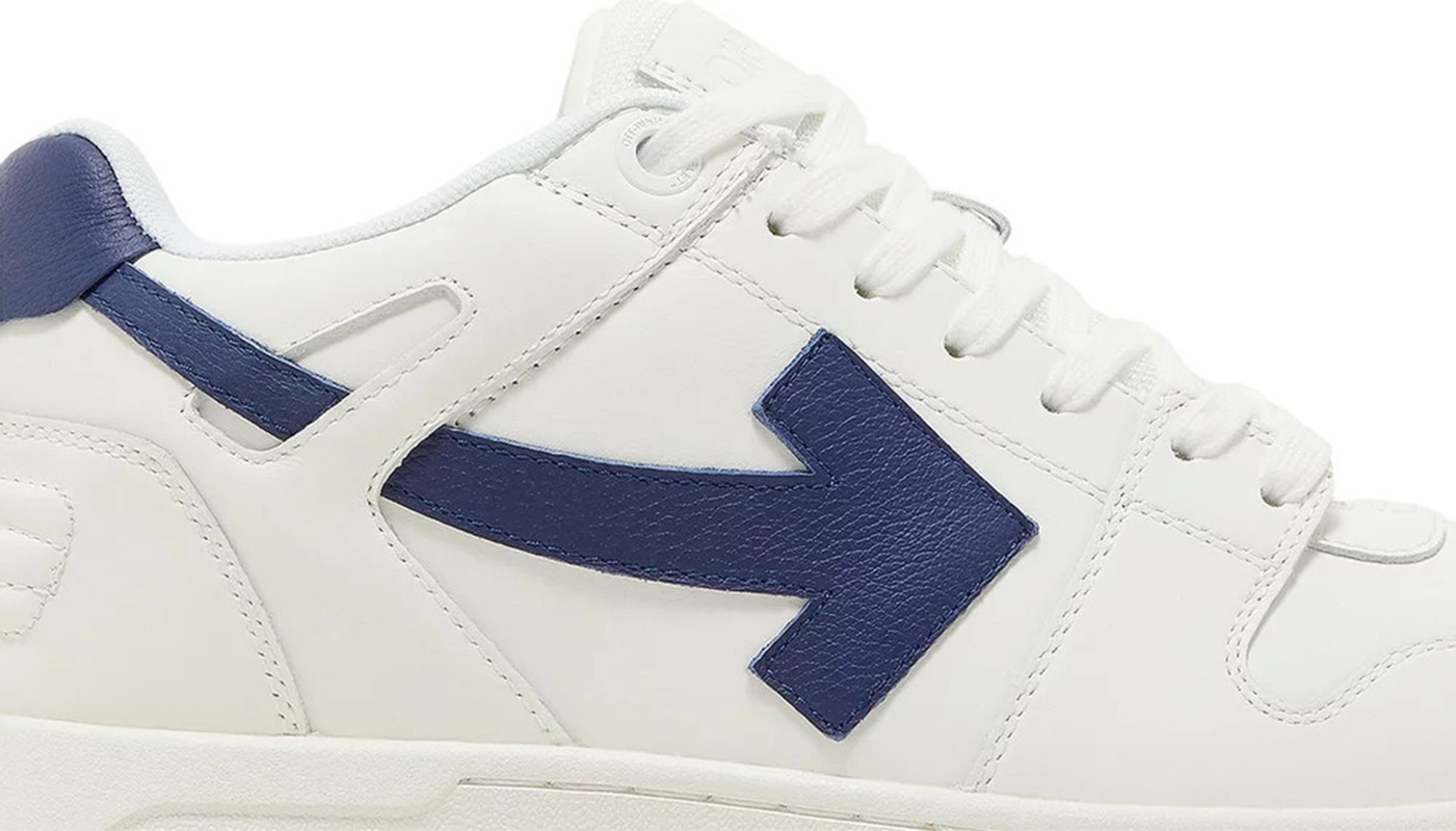 Off-White Out of Office 'White Navy Blue'