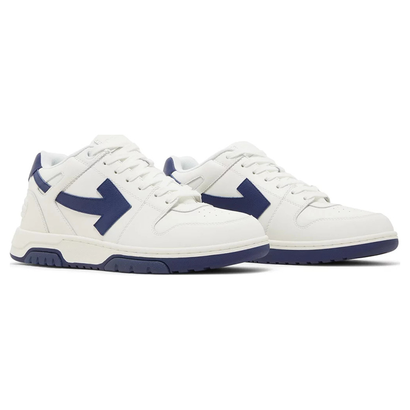 Off-White Out of Office 'White Navy Blue'