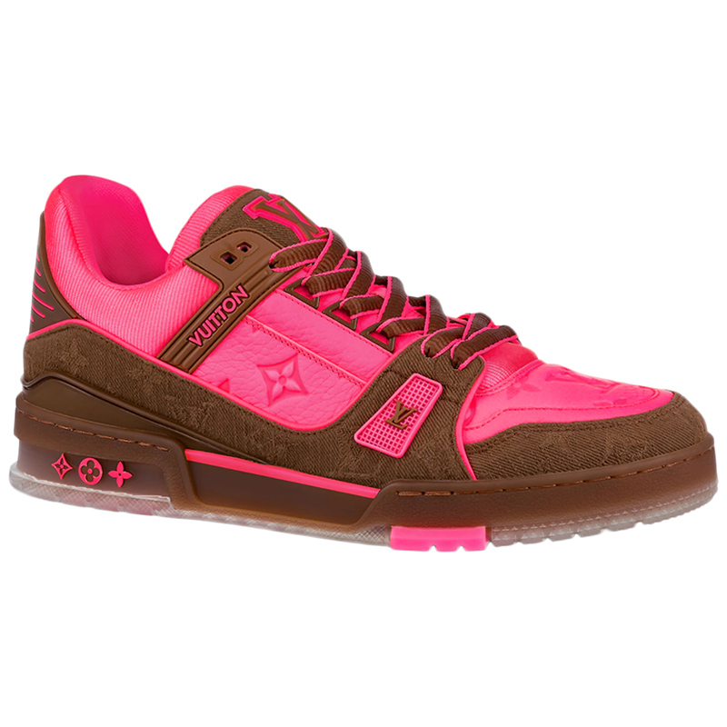 Louis Vuitton Trainer ''Pink Monogram''