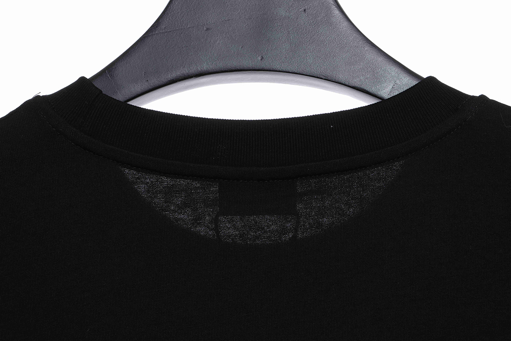Balenciaga three-bar embroidery short-sleeved TSK1