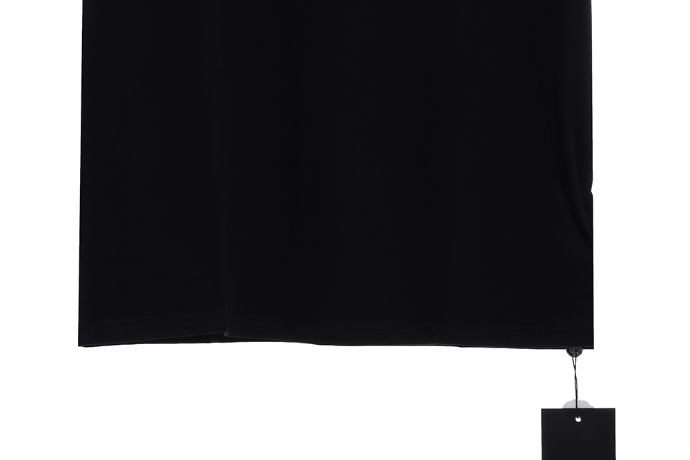 Cro Heart Neckline Sanskrit Cross Patch Short Sleeve TSK1