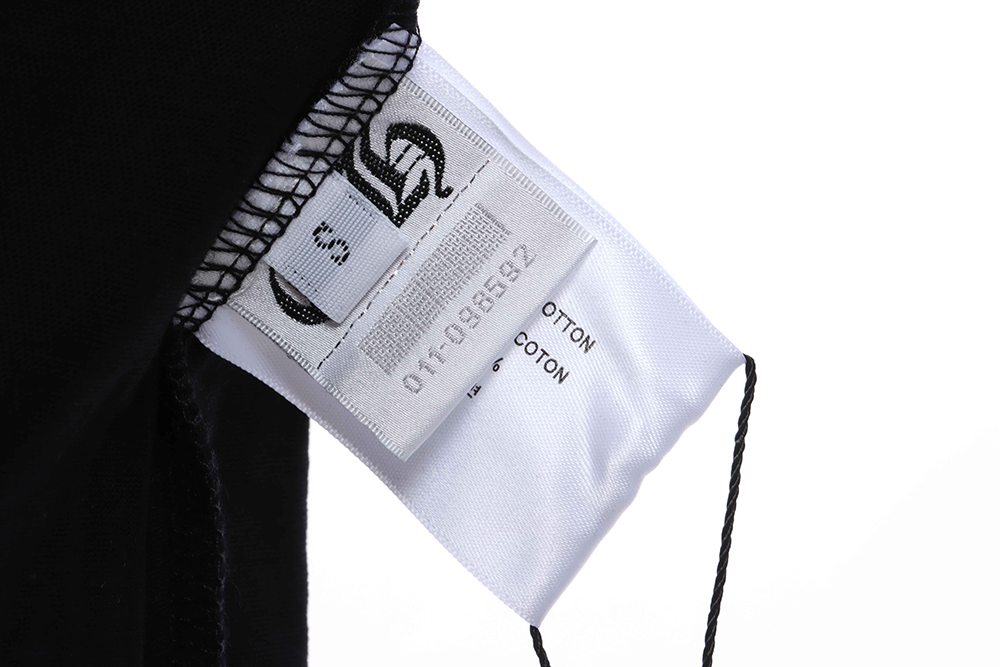 Cro Heart Neckline Sanskrit Cross Patch Short Sleeve TSK1