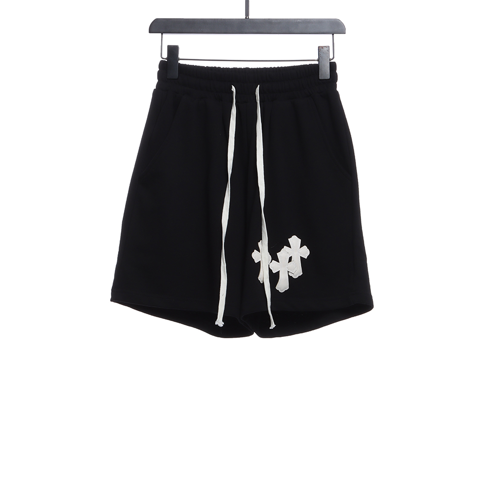 Cro Heart White Leather Label Cross Shorts