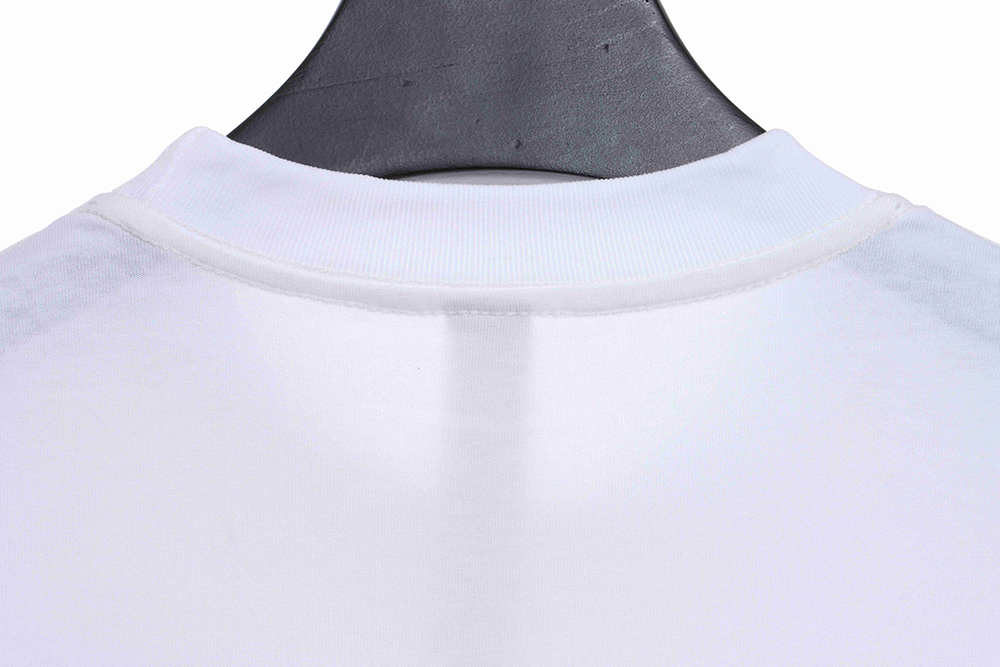 Cro Heart Neckline Sanskrit Cross Patch Short Sleeves