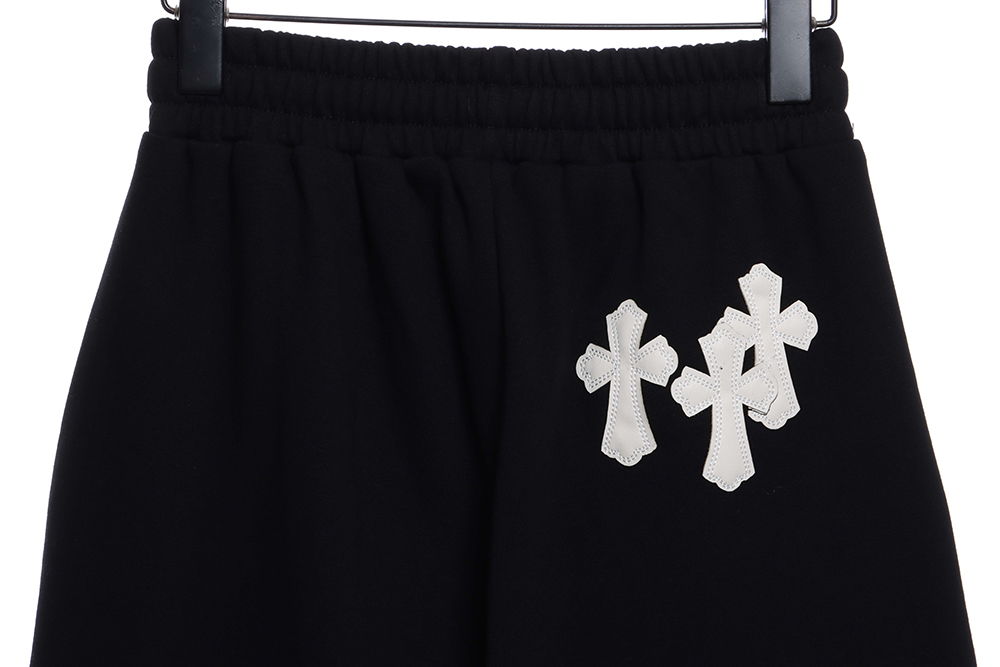 Cro Heart White Leather Label Cross Shorts