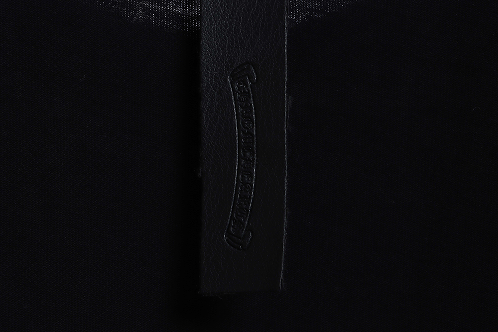 Cro Heart Neckline Sanskrit Cross Patch Short Sleeve TSK1