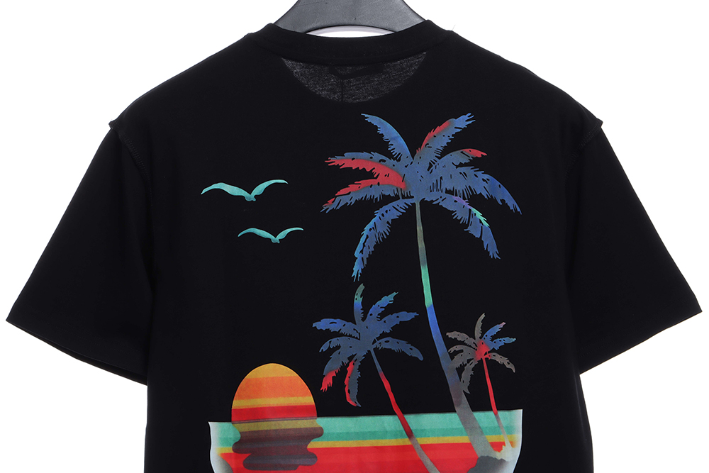 LV Landscape Oil Painting Short Sleeve TSK1