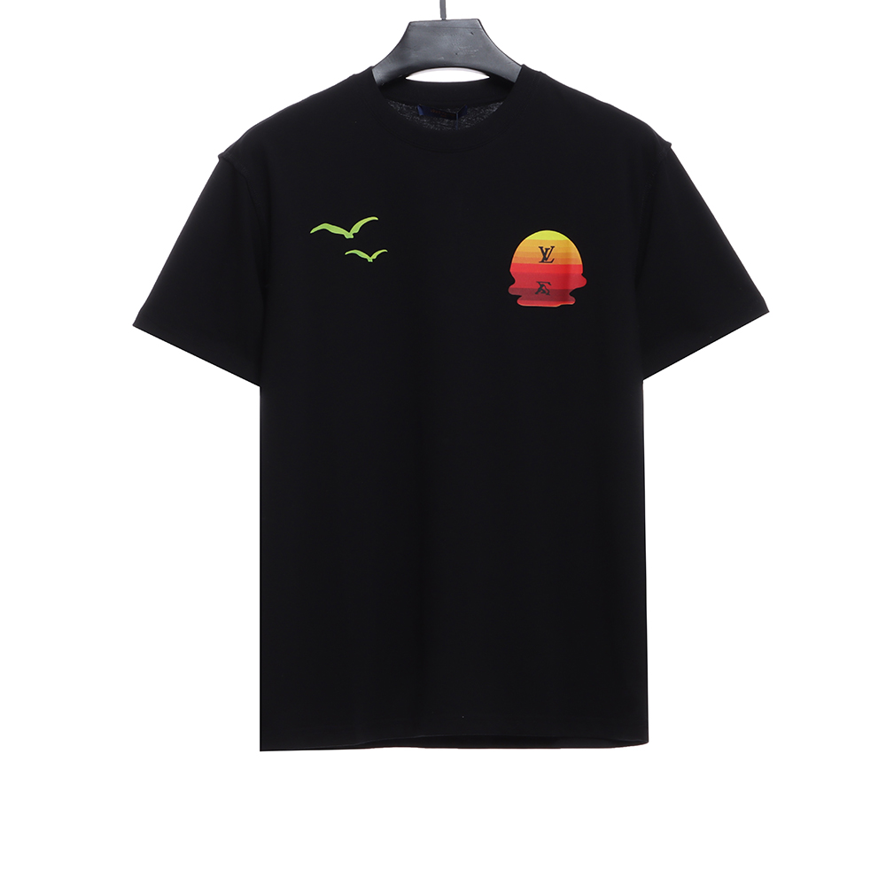 LV Landscape Oil Painting Short Sleeve TSK1