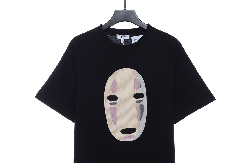LOEWE co-branded faceless men's short sleeves