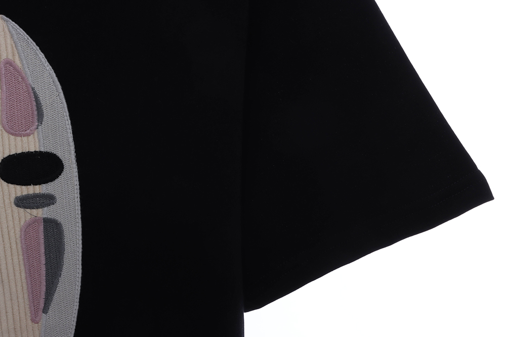 LOEWE co-branded faceless men's short sleeves