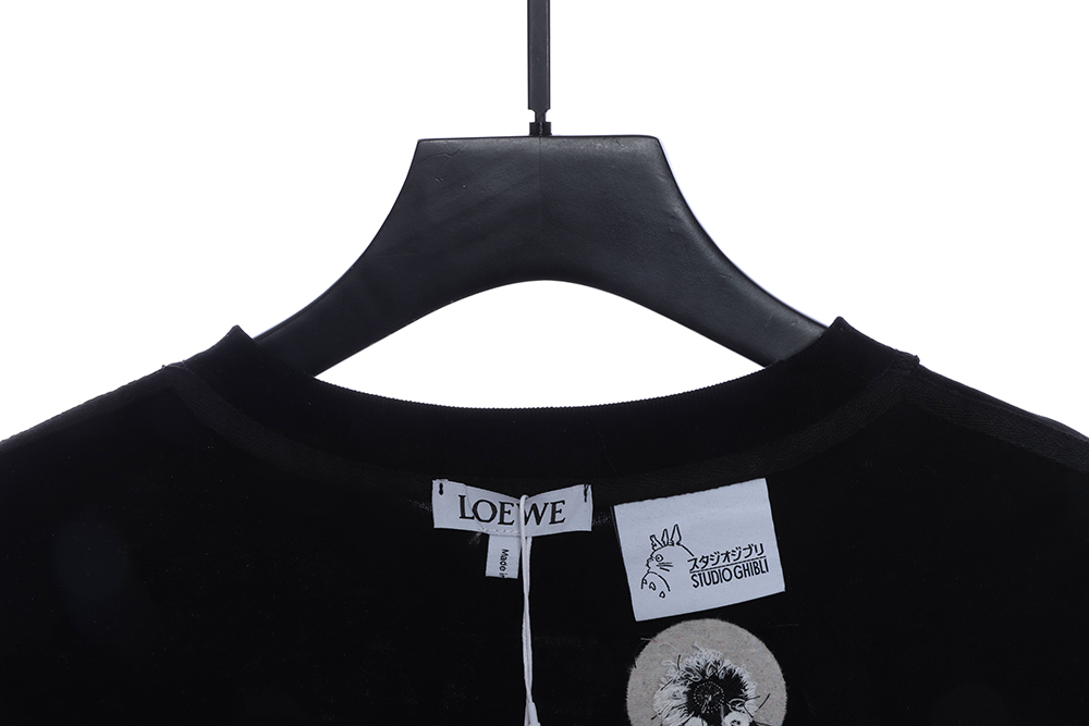LOEWE co-branded faceless men's short sleeves