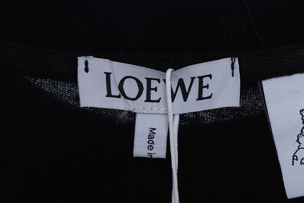 LOEWE co-branded faceless men's short sleeves