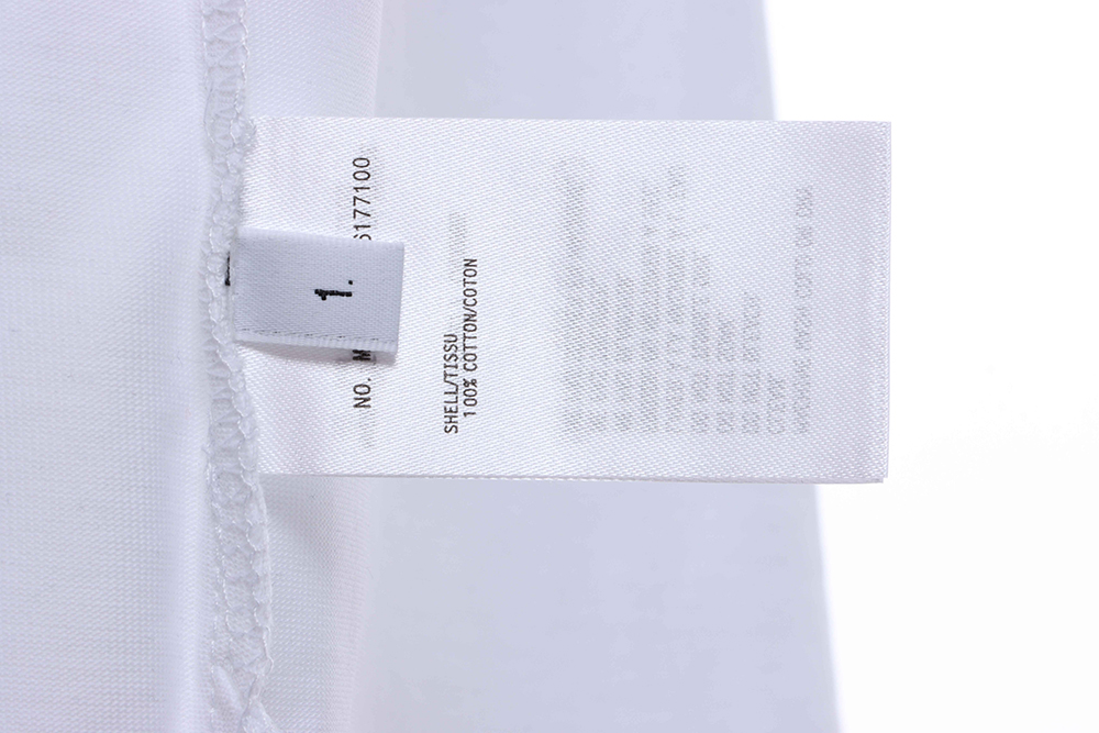 TB neckline striped jacquard short sleeves
